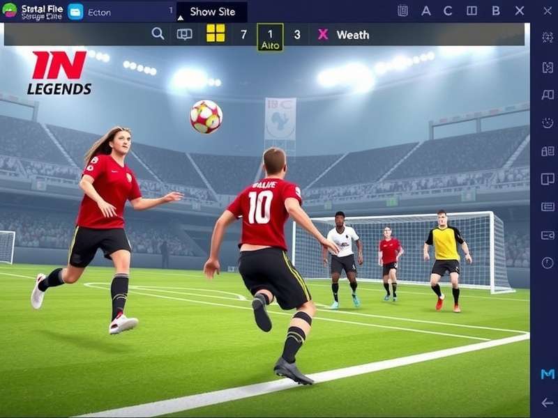IN Handball Legends Elite Gameplay Action
